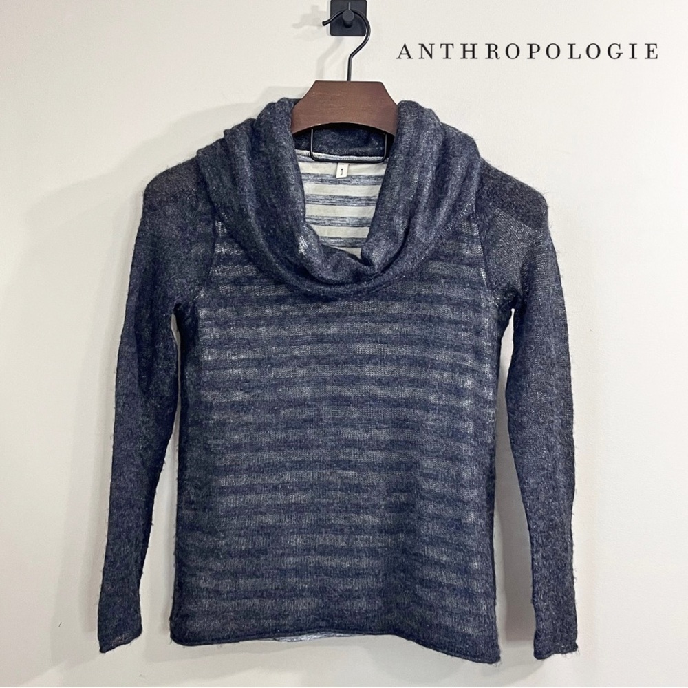 Anthropologie | Moth Alpaca Wool Cowl Neck Sweater
